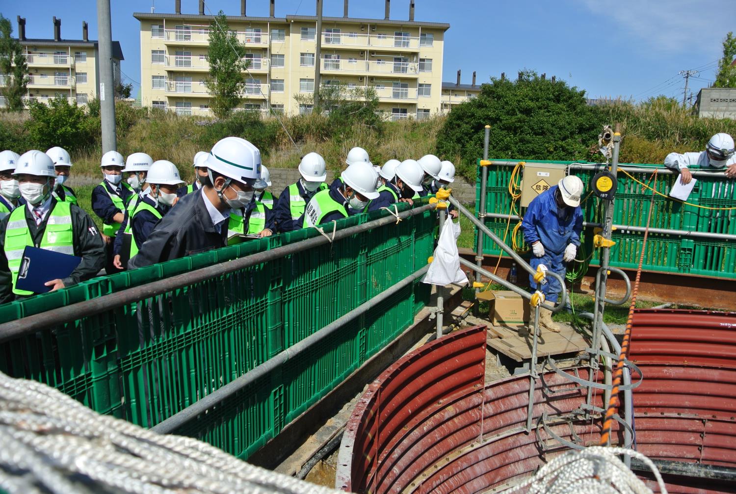 留萌高１年生現場見学会