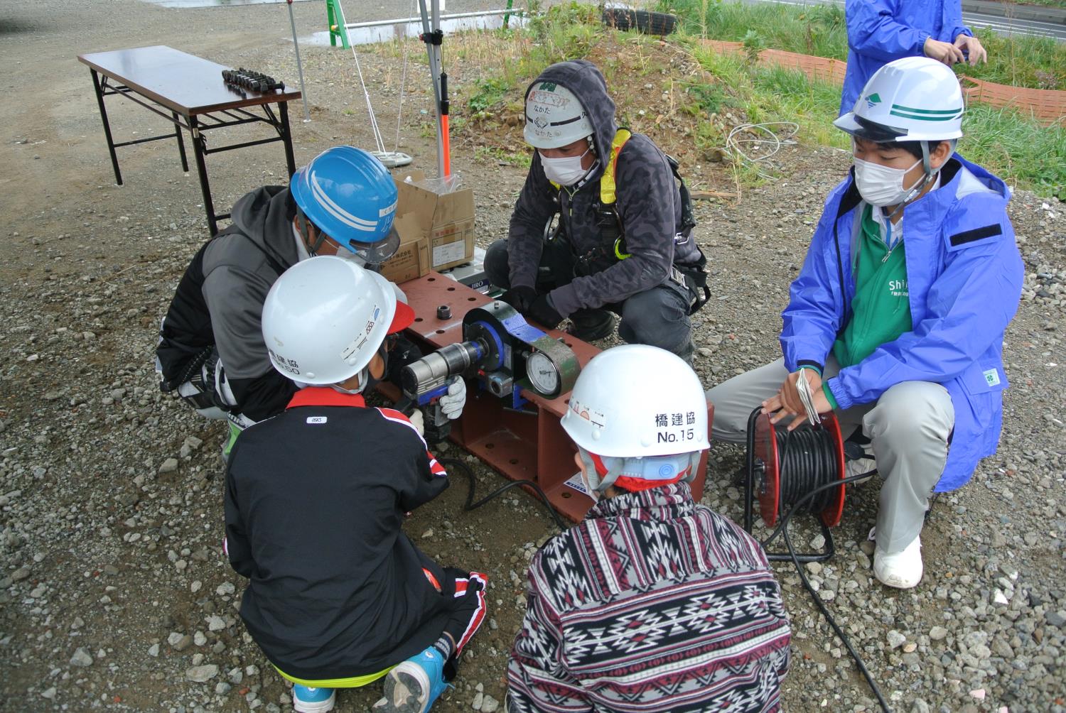 大川小小樽開建現場見学会