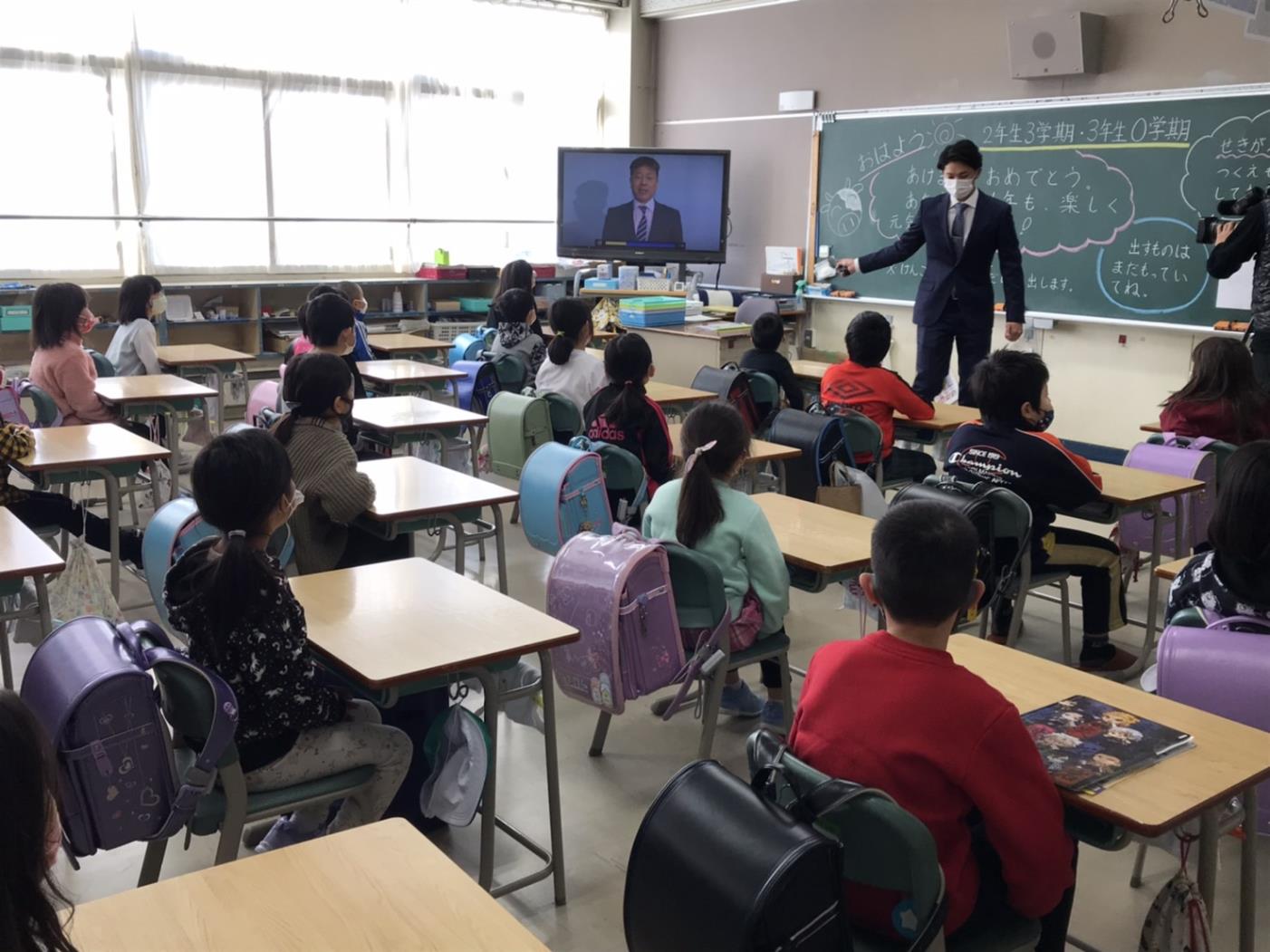 札幌市立小学校始業式