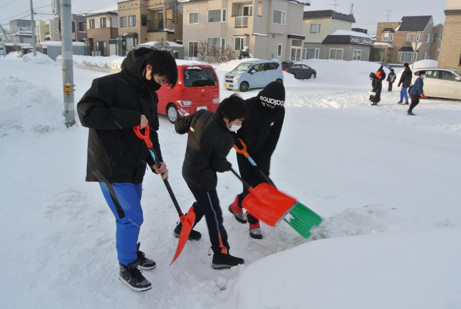 札苗北中除雪ボランティア