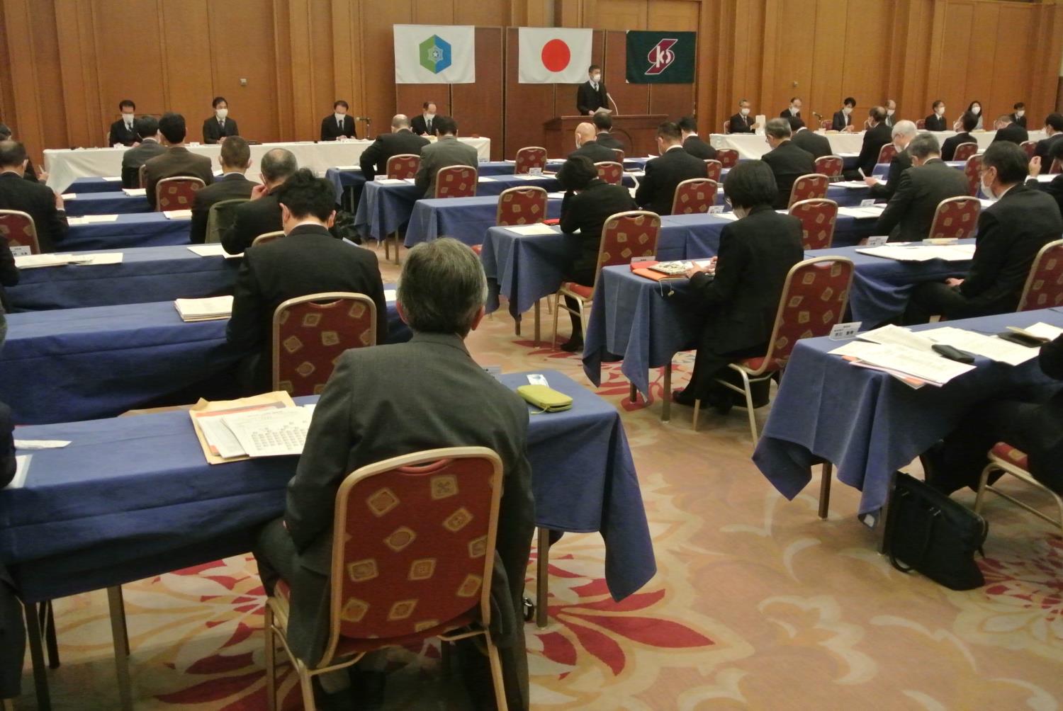 中学校長会４月例会・研修会