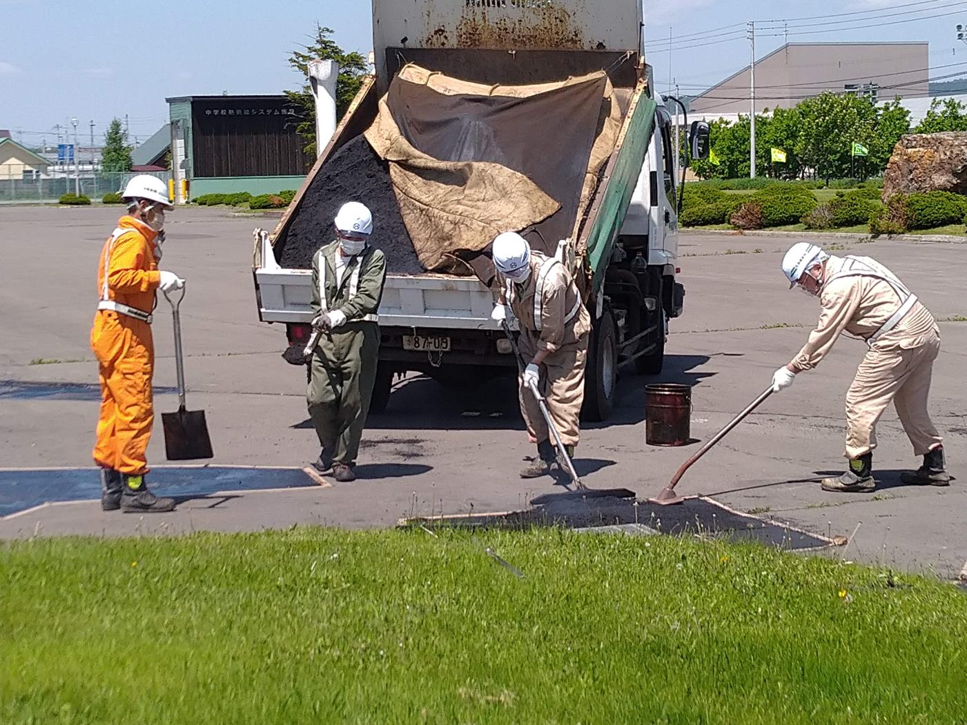 下川中建設会社が地域貢献活動