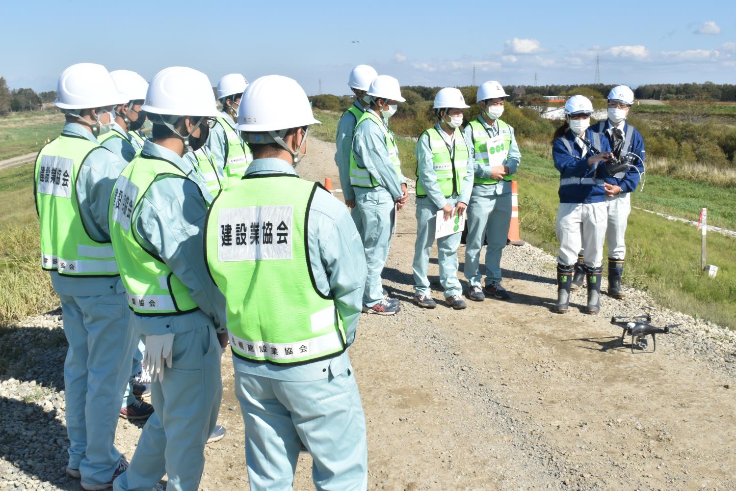 札幌工業高・札幌建設業協会現場見学会