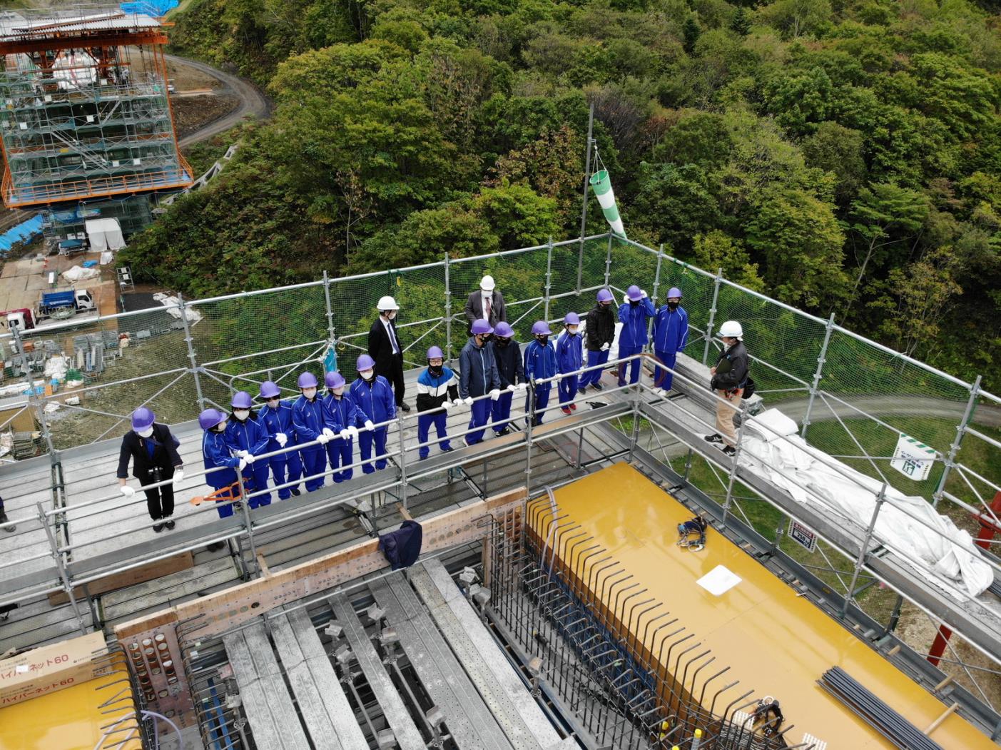 泊中・橋梁現場見学会