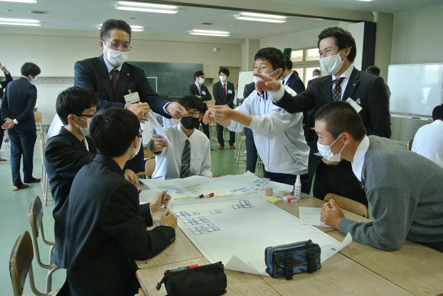 旭川実業高旭川建協二世会防災出前講座