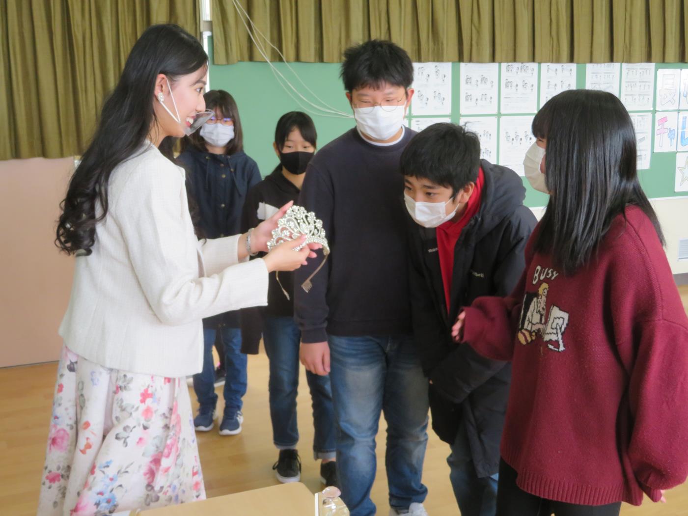 札苗小・進路講話ミスが講師