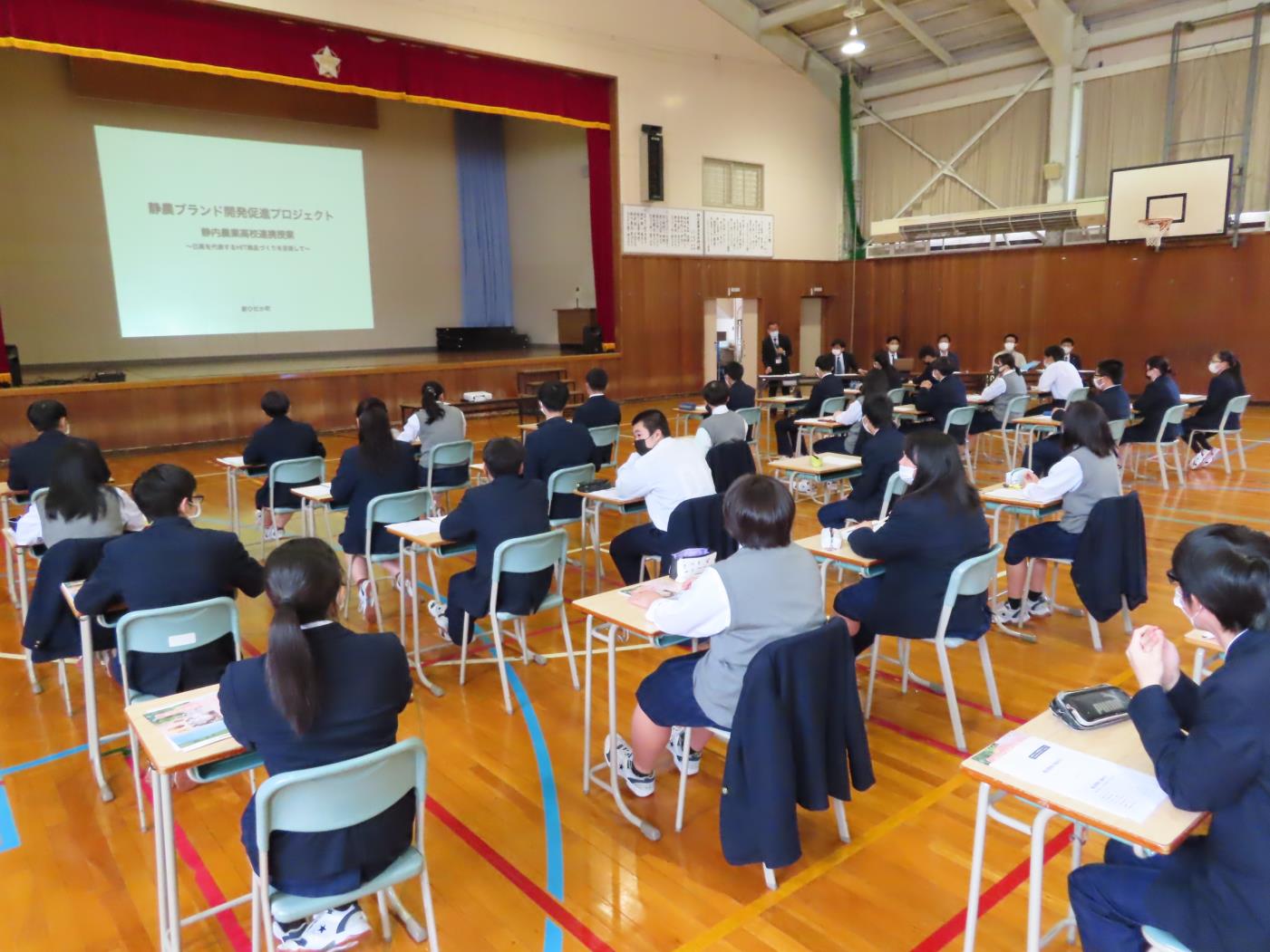 静内農業高校マイスター特別講話