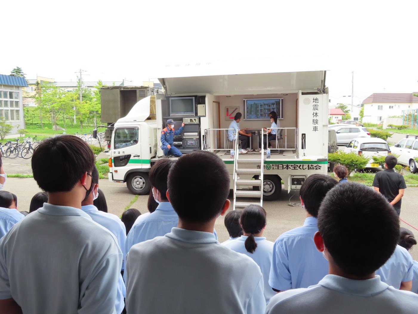 浦河高１日防災学校