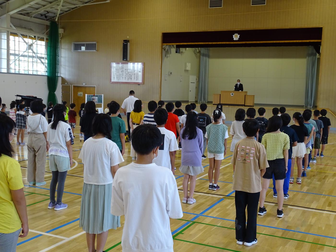 小学校始業式