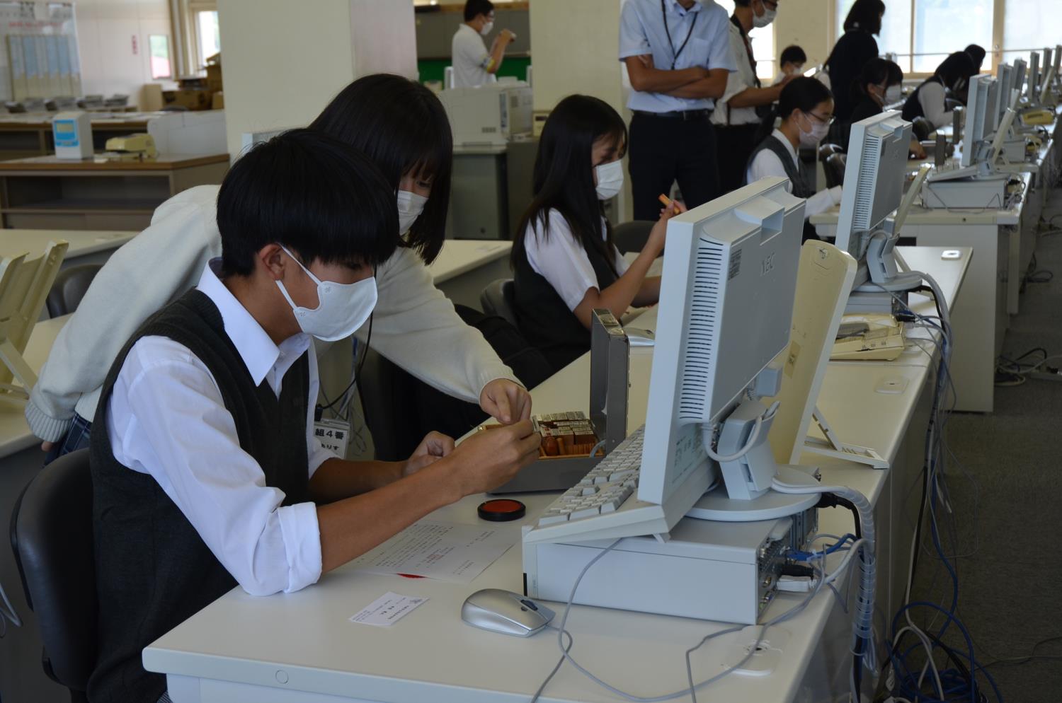 札幌啓北商業中学生体験入学