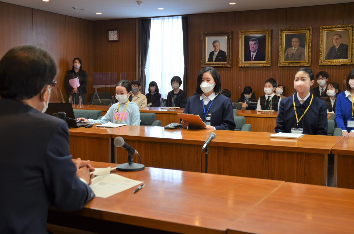 子ども議会報告会