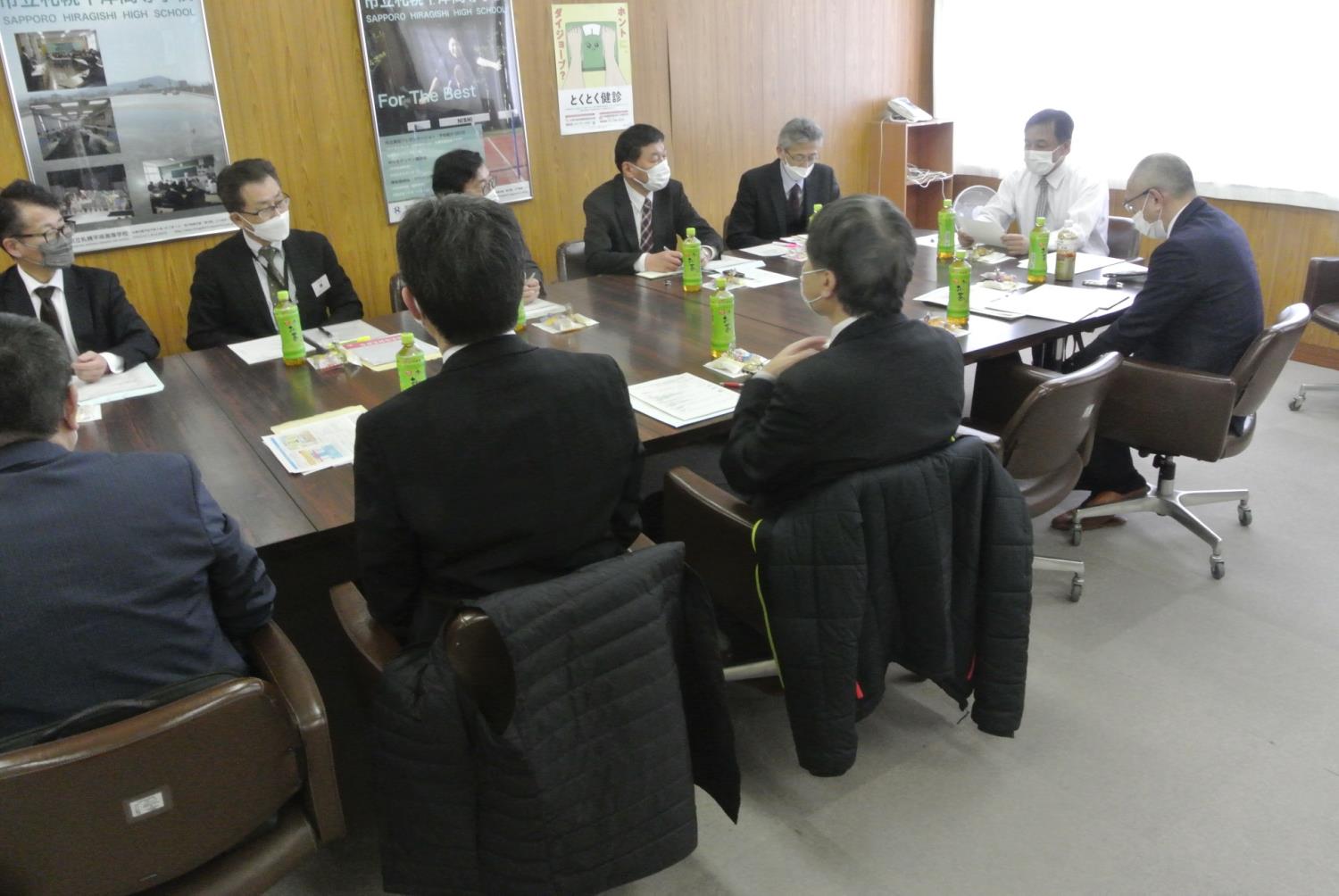 札幌市立高校・特別支援学校長会