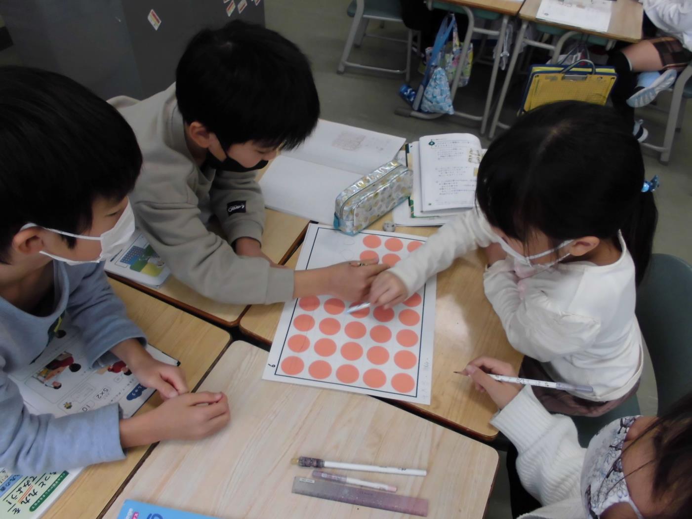 校長室から札幌鴻城小学びをつなげる算数の学習