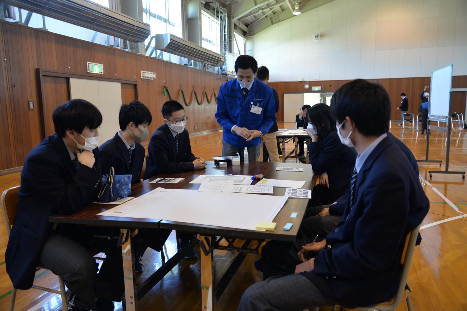 名寄産業高で防災出前講座