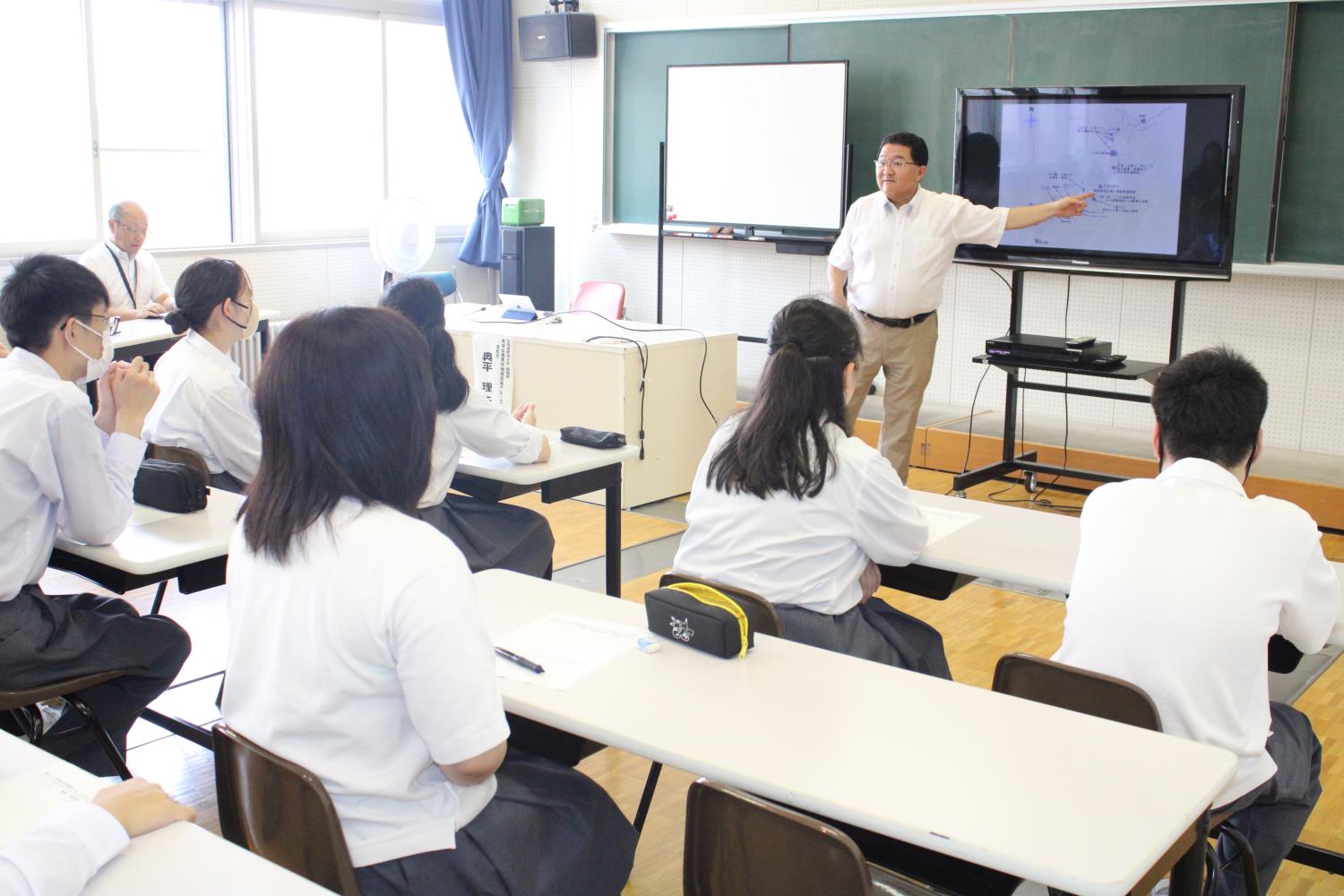 南茅部高校地域学研修会