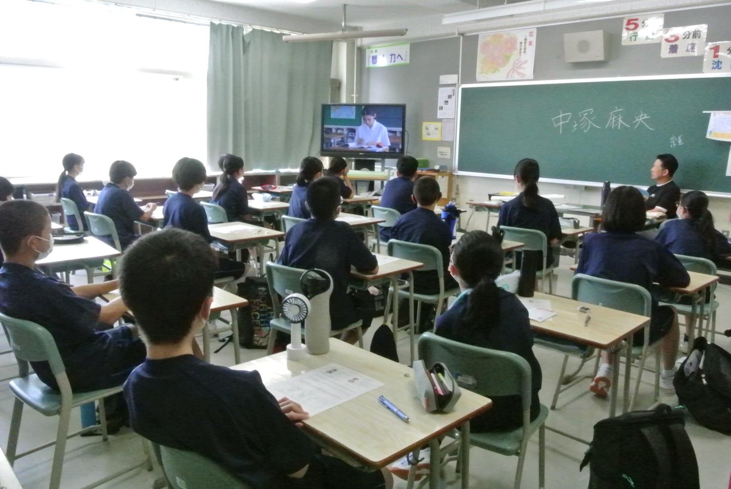 あやめ野中人権教室