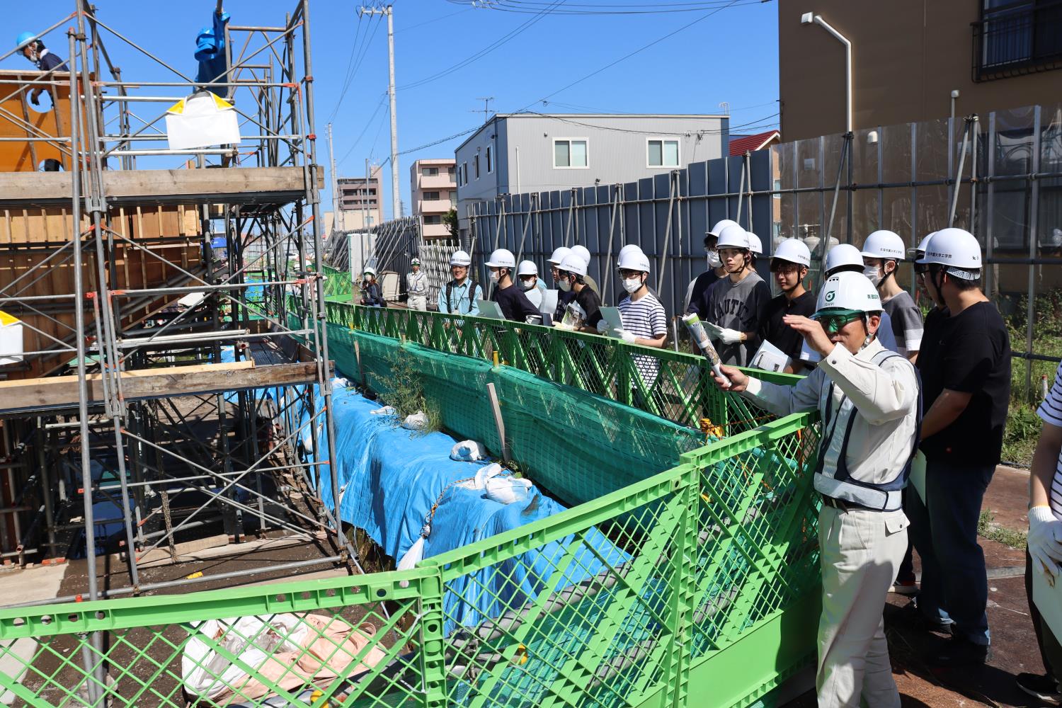 建設局・札建協による現場見学会