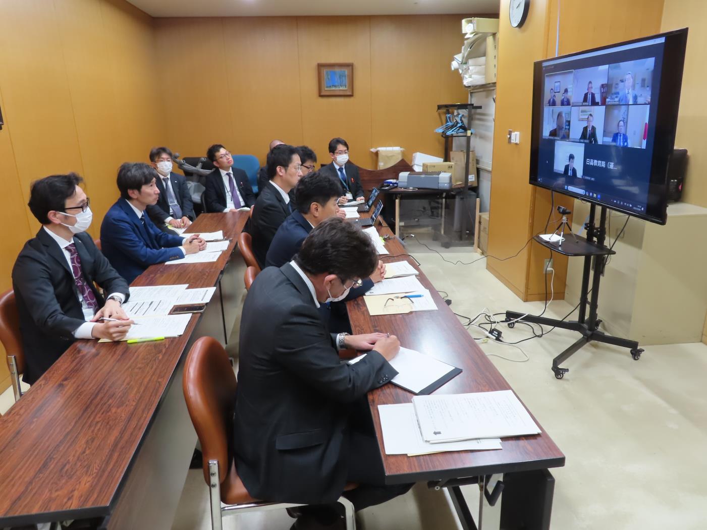 日高局第３回管内教育長会議