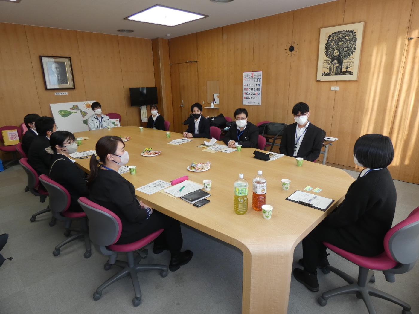 道立図書館と帯広美術館職場訪問