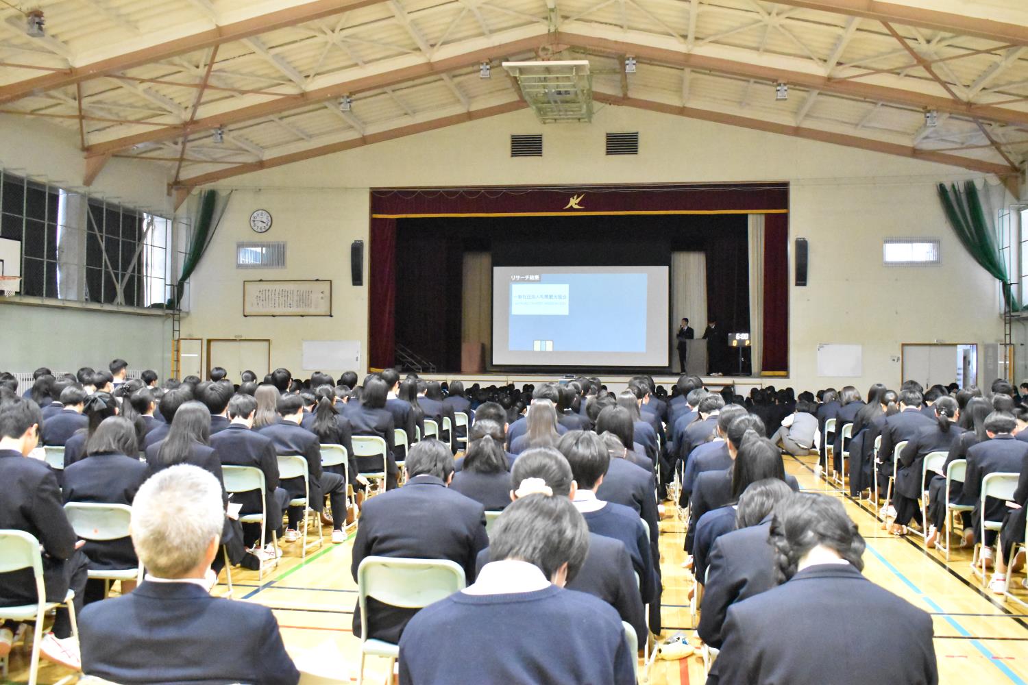 札幌清田高全体発表