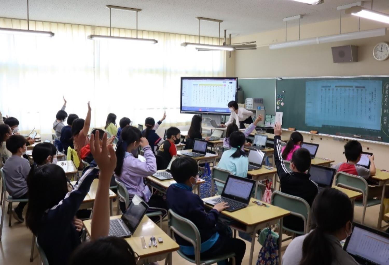 石狩局教育実践表彰石狩市立花川南小