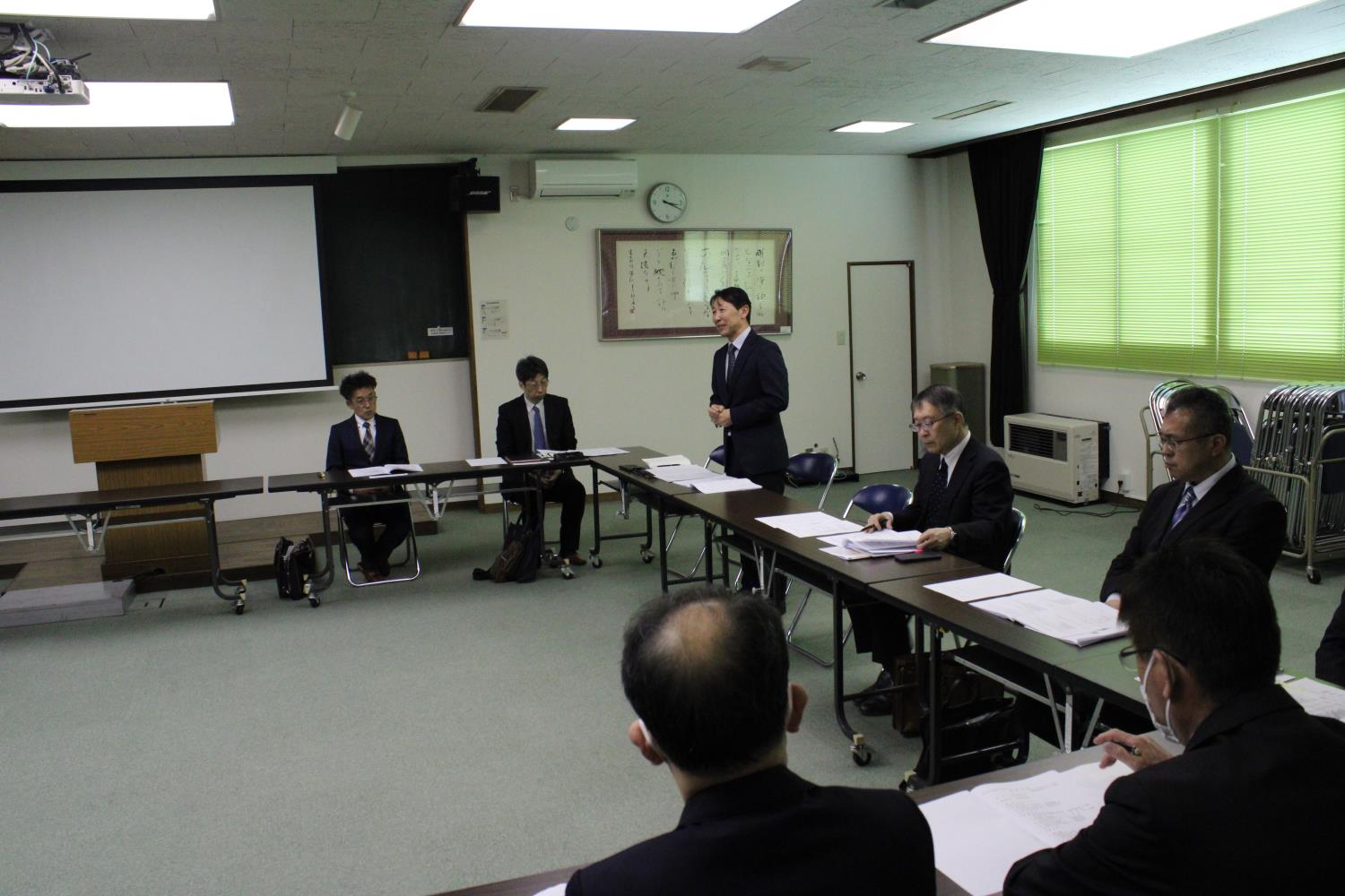 函館市中学校長会６年度総会（全景）