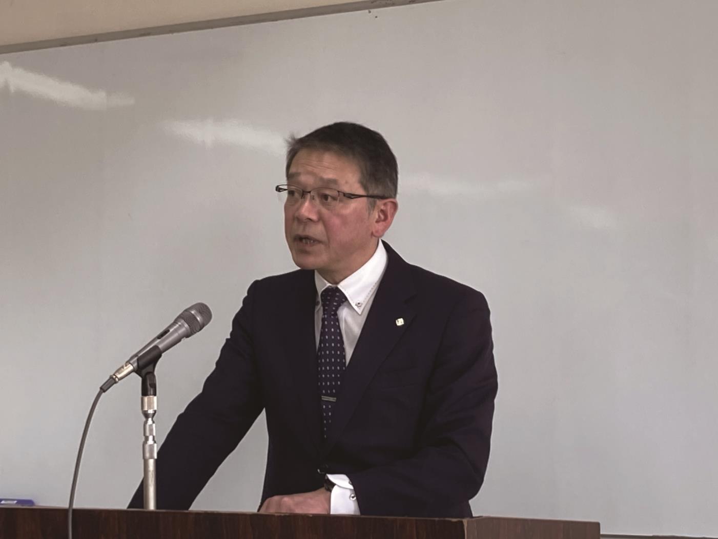 釧路市校長会小玉功会長