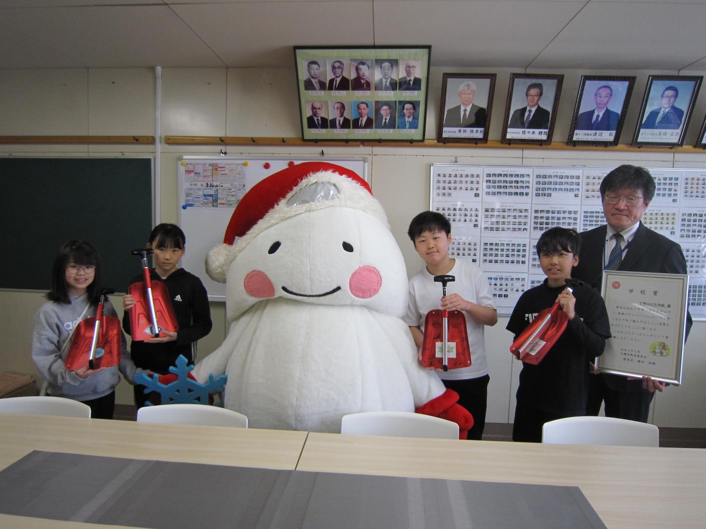 雪かきチョボラ手稲山口小