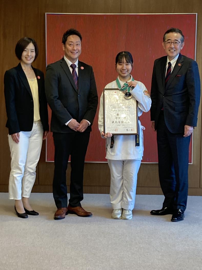 空手全国大会優勝・光陽中