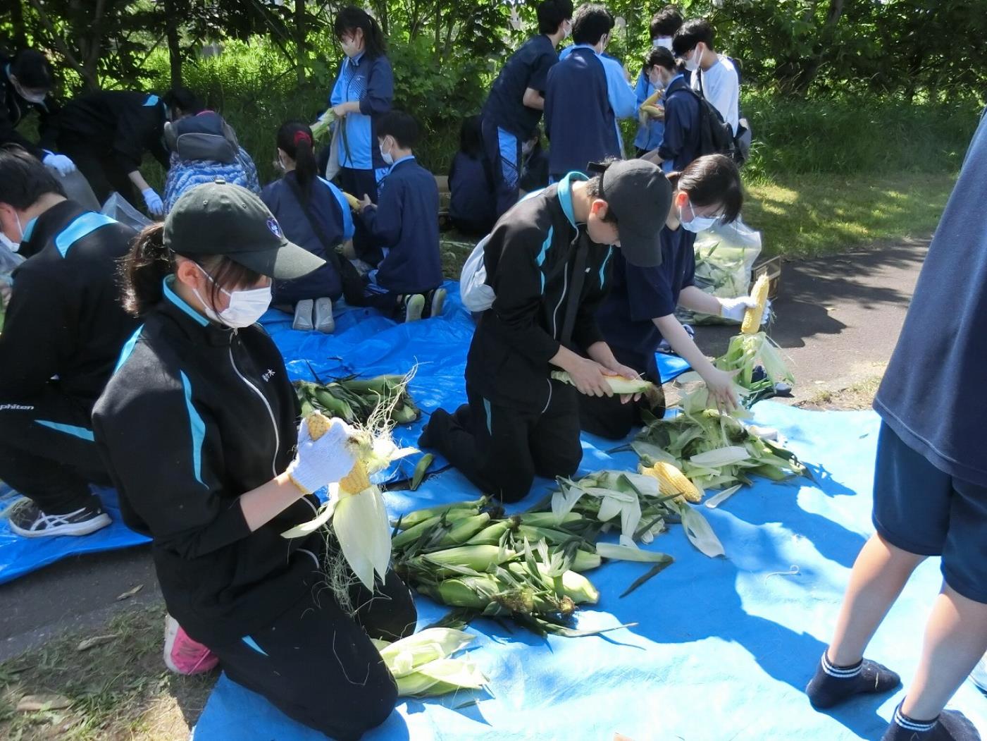 北野中・夏祭りボラ