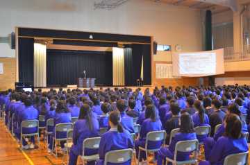 宮城県白石市中学生と給食など  互いのふるさと理解 札幌東白石中　相互交流会_画像＜1＞