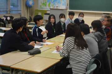 札幌清田高生×町内会が意見交換 世代超えて対話重ねる 地域活性化のアイデア提案_画像＜1＞