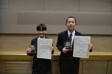 市の代表として全道大会に出場する久保さん（右）と諏訪さん