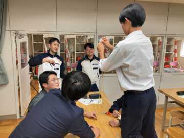 北見工業高　建設基礎講話　ものづくりは楽しい　オホーツク二建会員が講話・演習_画像＜1＞