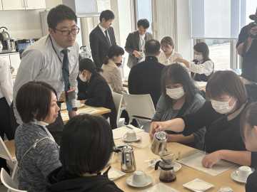 ハンドドリップでの抽出に挑戦