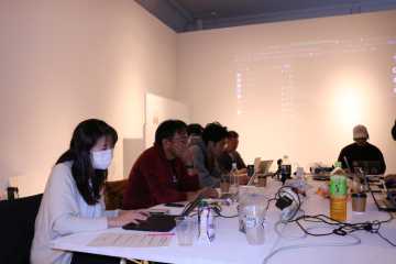 中央小の中里教諭ら事例報告 VR・ARの学び探る 札幌国際芸術祭教育喫茶_画像＜1＞