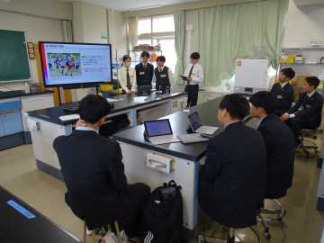 探究交流会　学びの成果披露　他校の実践に刺激受け　札幌旭丘高と登別明日中等_画像＜1＞