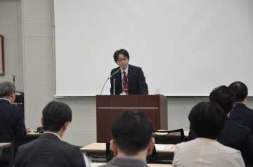 札幌市中学校教頭会が定例会 未来切り拓く力育てて 森山教頭　進路指導で講演_画像＜1＞