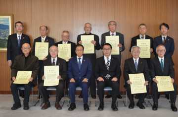 防犯部門の受賞団体ら