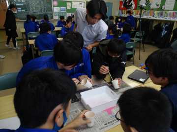 札幌月寒中生に月寒高生特別授業 中高連携　継続性探る 学びの連続性確保、意欲向上_画像＜1＞