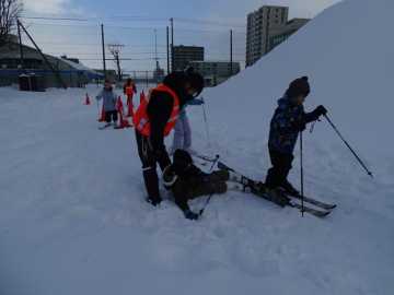 SGSC　小学校スキー学習支援 ２５校に３６人派遣予定 幌北小　子の安全確保へ_画像＜1＞
