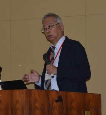 国立科学博物館の篠田館長が講演 