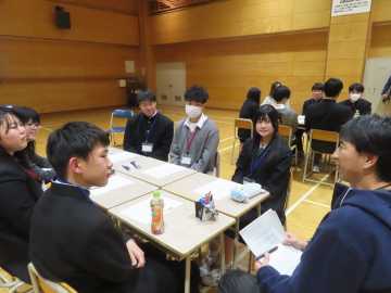 中標津高生　目標や不安語り合う　“好き”の気持ち大切に　根室局　ミライのジブン_画像＜1＞