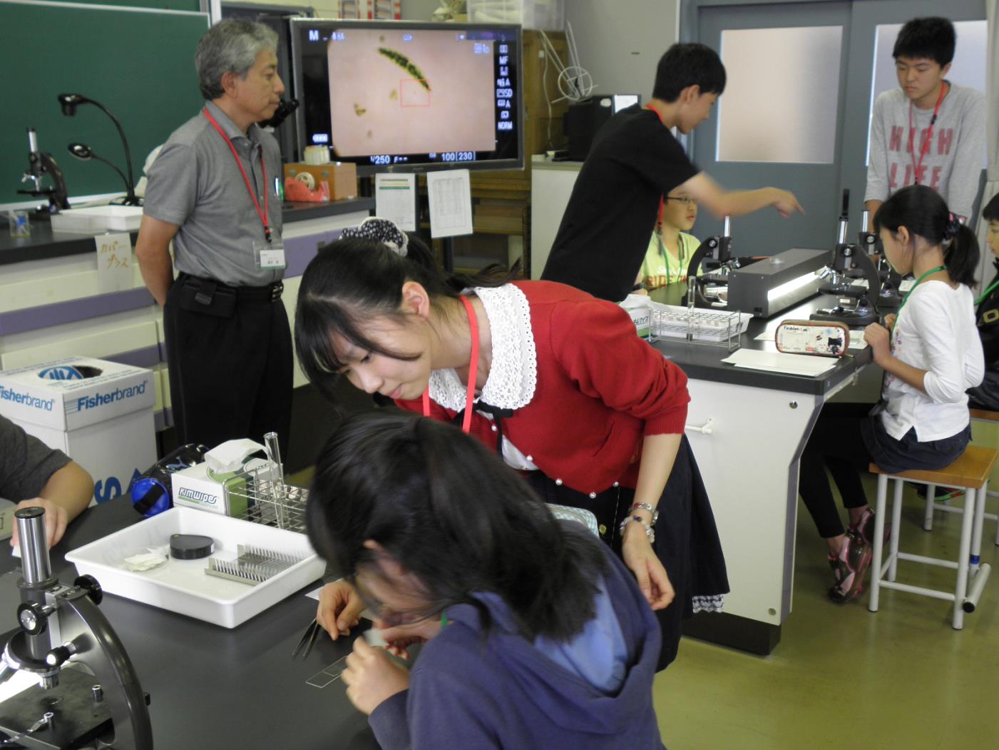 札幌西高理科実験教室